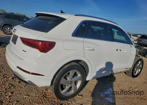 2020 Audi Q3 Premium из США, поврежденный, VIN WA1AECF35L1055495